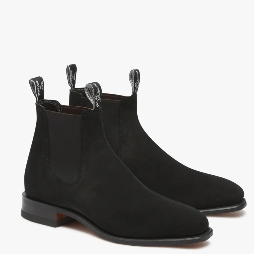 Authentic R.M. Williams Suede RM Chelsea Boots Sz 7